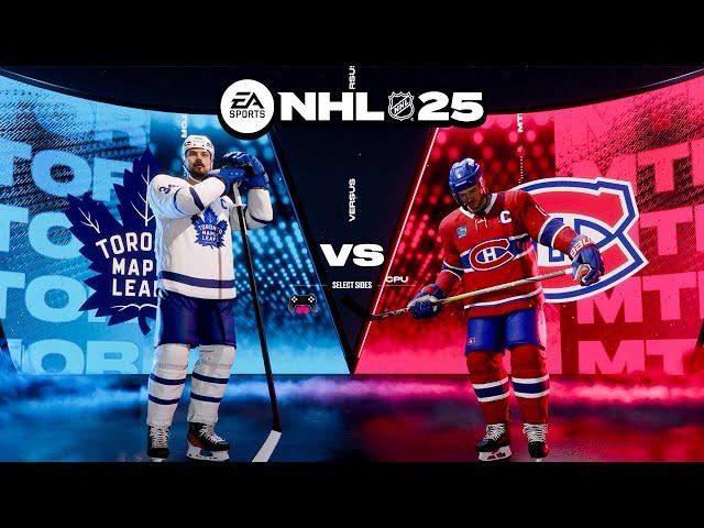 Full Game of NHL 25 Against Superstar AI