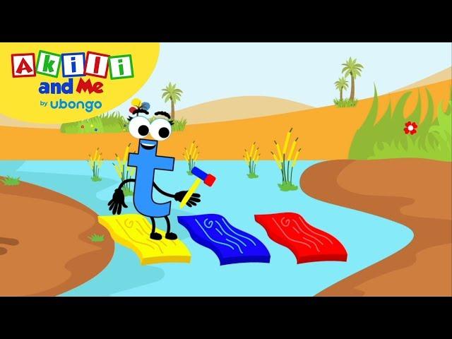 Learn Letter T! | The Alphabet with Akili | Cartoons for Preschoolers