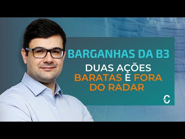 Duas ações BARATAS e FORA DO RADAR dos investidores | PTBL3 | EALT4