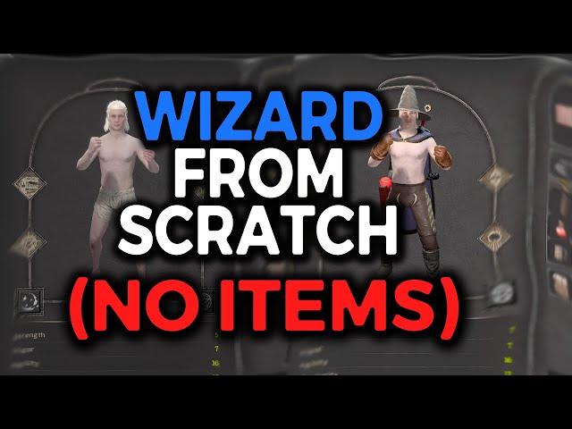 WIZARD FROM SCRATCH (NO ITEMS ZERO TO HERO) - Dark and Darker