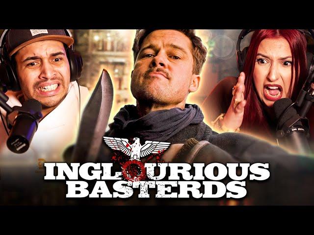 INGLOURIOUS BASTERDS (2009) MOVIE REACTION - A MASTER OF SUSPENSE! - FIRST TIME WATCHING - REVIEW