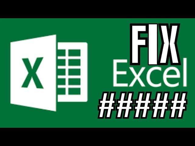 ##### | How to resolve this error now | Microsoft Excel | FIX