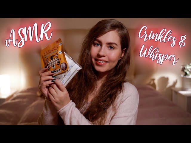 [ASMR] Tingly Whisper & Lots Of Crinkles