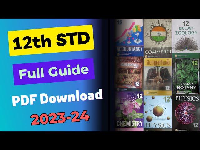 12th All Subjects Full Study Material 2023-24