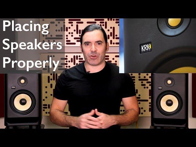 Studio Speaker Placement: How to Position Your Monitors Properly