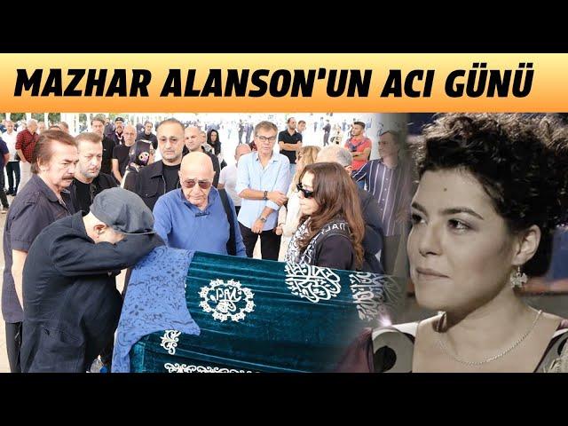 MFÖ Mazhar Alanson'un acı günü! Kızı Eda Alanson'un cenazesi Fatih Camii'nden kaldırıldı!