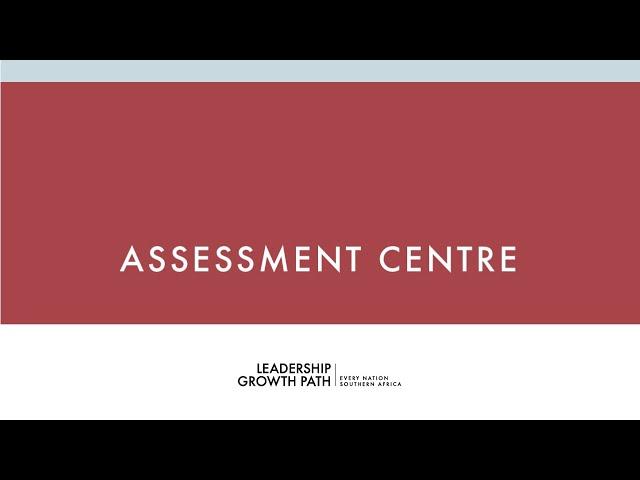 Assessment Centre Testimony |  Philip and Johanna