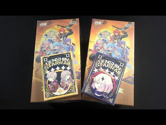 Opening Genshin Impact TCG Cards IRL (OFFICIAL)