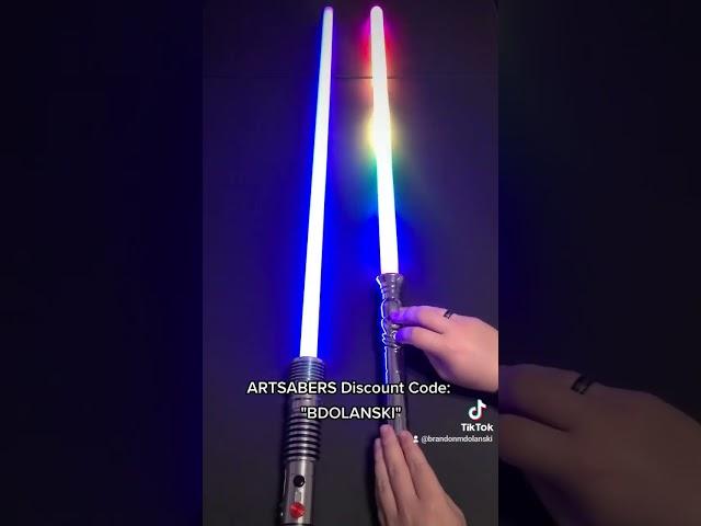 Disney Or @ARTSABERS Lightsaber? #starwars #lightsaber #xenopixel #neopixel #neopixellightsaber