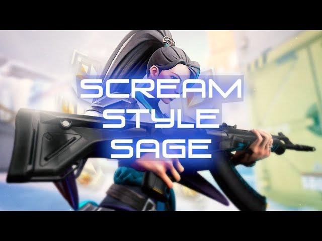 Team Liquid SCREAM Style Battle Sage Looks Like(VALORANT MONTAGE)[4K]