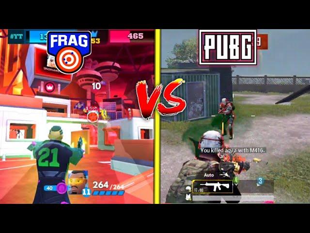 Frag Pro Shooter Vs Pubg Mobile Which is Best !