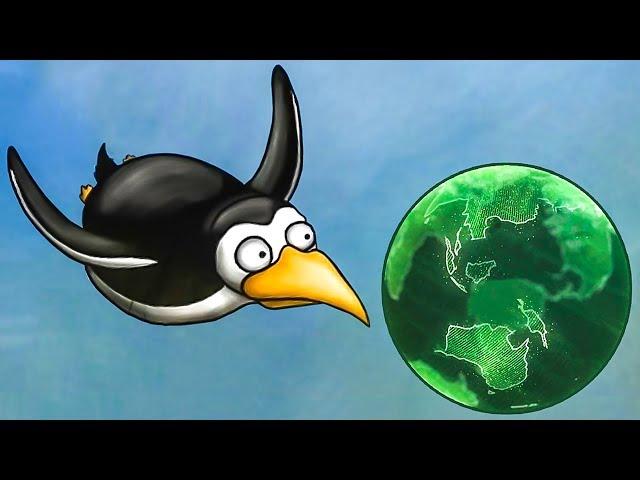 Несносный ПИНГВИН съел Землю будущего. ИГРА Tasty Planet Forever #7 на Игрули TV