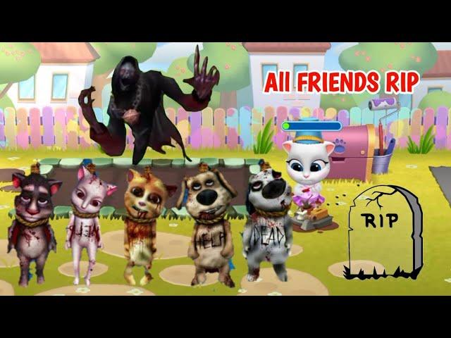 My Talking Tom Friends -  SQUID DOLL LONELY AMONG US - R.I.P ALL FRIENDS