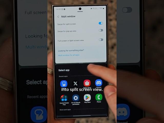 S24 Tips: How to actually use Split Screen