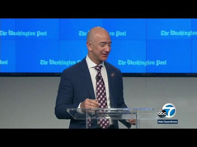 Jeff Bezos says National Enquirer threatened to publish revealing pics | ABC7