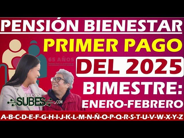 Pensión Bienestar 2025: ¡Primer pago del año para nuestros abuelitos! ¿Qué fecha y cuánto recibirán?