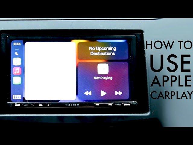 How To Use CarPlay! (Complete Beginners Guide)