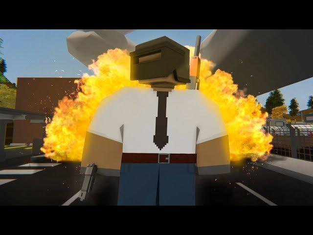 Unturned Arena Gameplay: PUBG in... Unturned? (Battlegrounds Arena Modded Server)