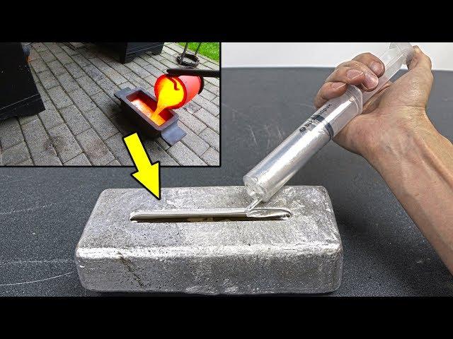 Gallium Vs Big Aluminum Ingot