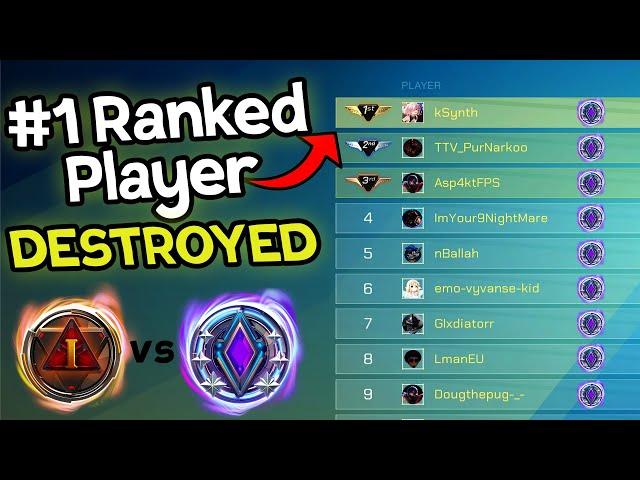 I Beat The #1 Ranked Console Player in Splitgate