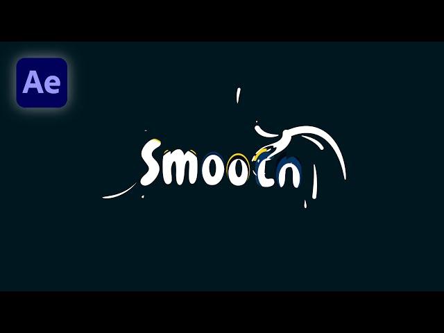 After Effects - Liquid Logo Animation Tutorial