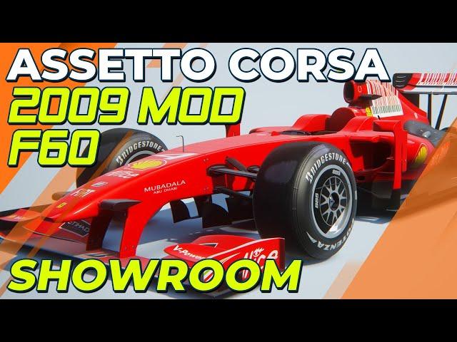 Sim Dream Development Assetto Corsa F1 2009 Mod F60 Showroom