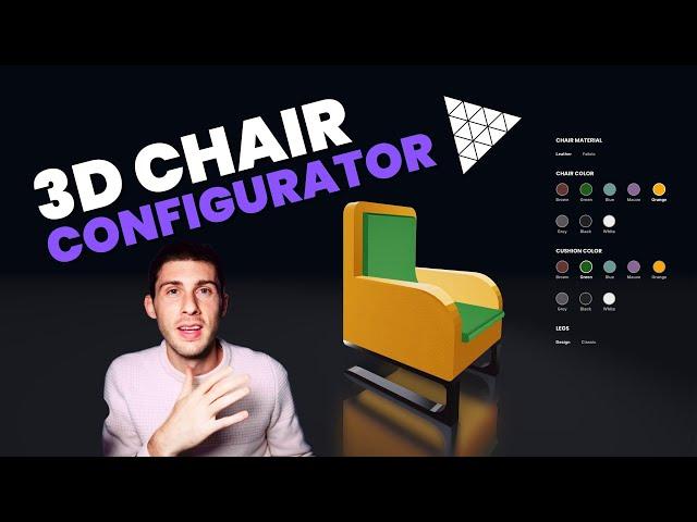 React Three Fiber tutorial - 3D Product Configurator