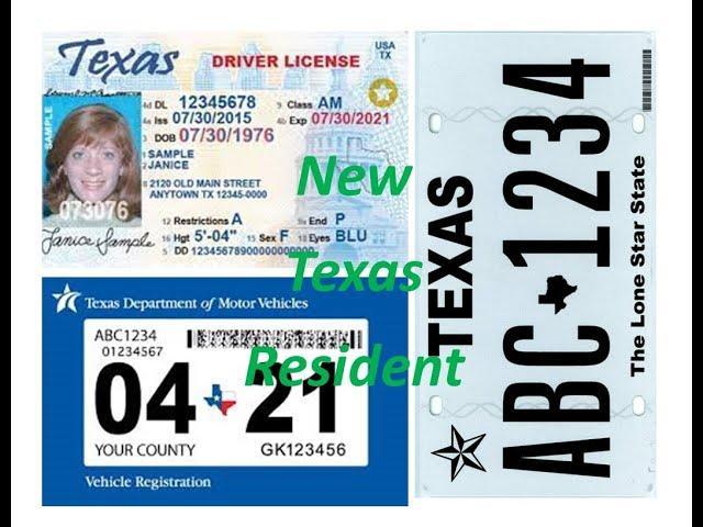 New to Texas? Here's where to go to get your driver license and car registration!