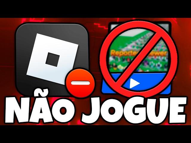 NÃO JOGUE ESSE JOGO OU ELE VAI TIRAR TODOS OS SEUS ROBUX NO ROBLOX