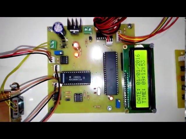 4 channel Data Logger using microcontroller