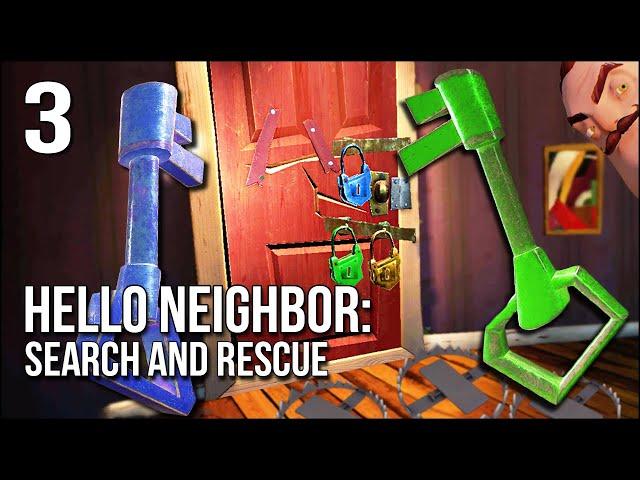 Hello Neighbor VR | Part 3 | The Basement Has Been Unlocked!