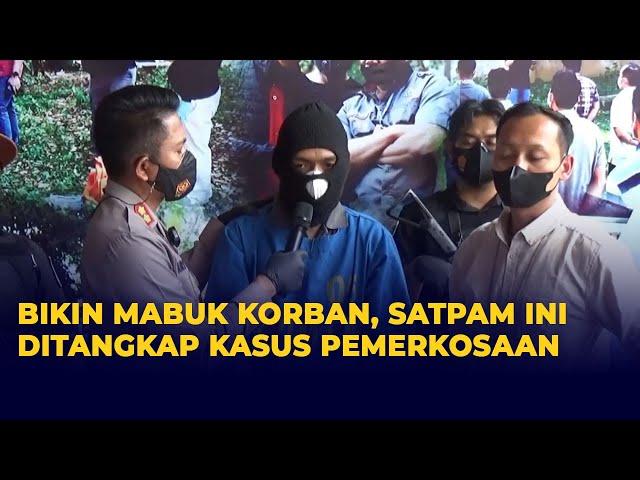 Modus Mabuk, Oknum Satpam Ini Ditahan Kasus Pemerkosaan