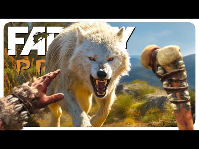 Прохождение игры Far Cry: Primal на Русском языке ОХОТА НА ЛЕДОВОЛКА