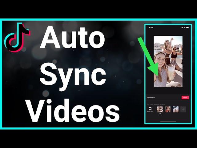 How To Auto Sync Videos On TikTok