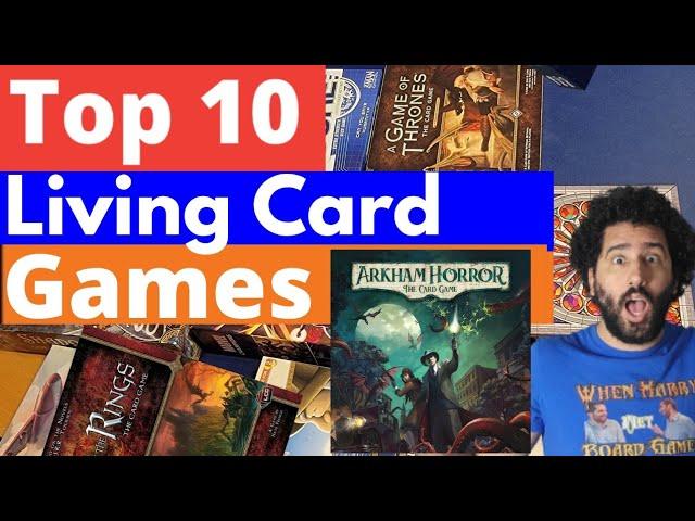 Top 10 LCG Card Games