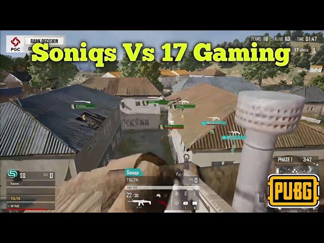 Soniqs Vs 17 Gaming Pochinki Hot Drop Fight | PGC 2022 Highlights | Tgltn Vs 17 Gaming