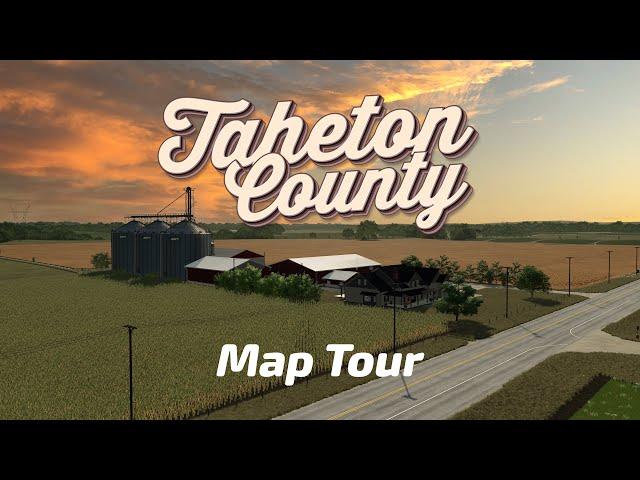 Taheton County from DR Modding is a Beauty! - FS22 Map Tour