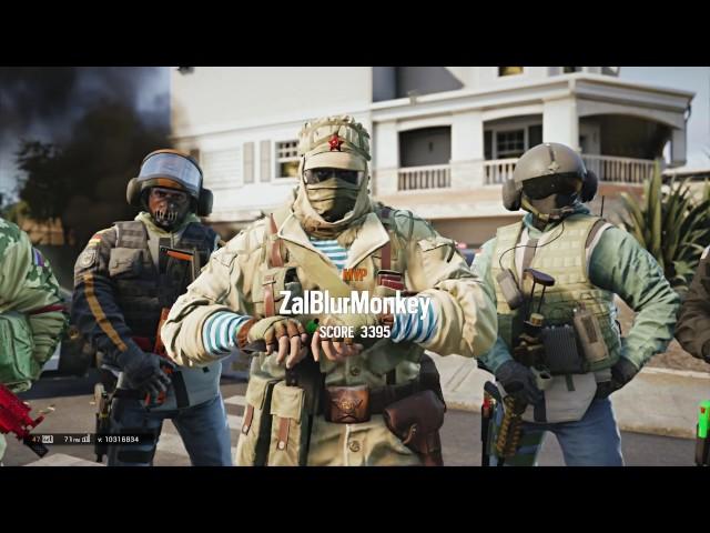 Kapkan Elite uniform MVP animation (Tom Clancy's Rainbow Six Siege)