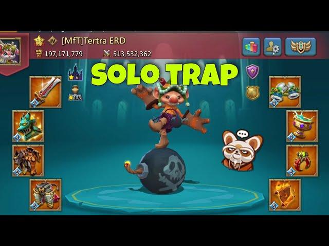 Lords Mobile - This SOLO TRAP can catch leader. Big rally hits + KVK moments