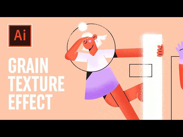 Best Grain Texture Technique for Cute Illustrations