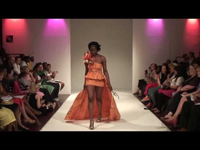 Fashion, full length catwalk show