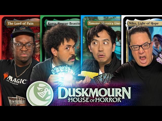 Duskmourn w/ Jarvis Johnson & Ify Nwadiwe | Game Knights 73 | Magic Gathering EDH Commander Gameplay