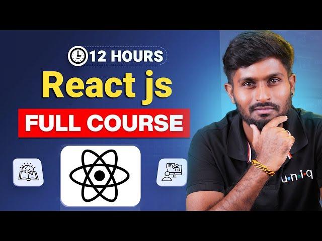 React Js Tutorial for beginners in Tamil 2025 | Basic to Advanced concepts | In தமிழ்