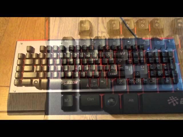 Azolt gCrusader Backlit Keyboard Review