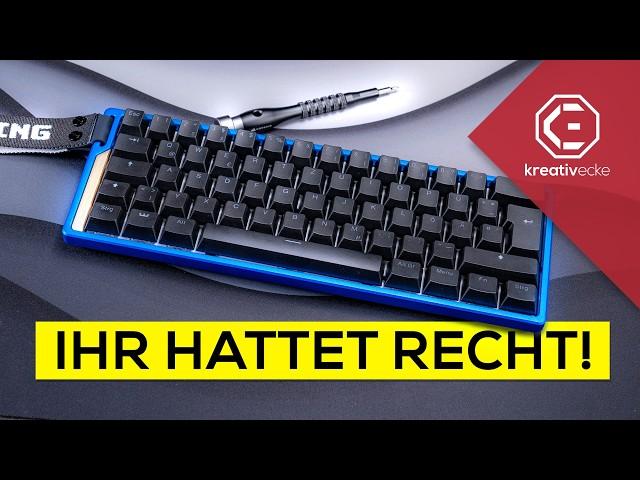 IHR hattet recht! Die Wooting 60HE ist WIRKLICH die BESTE GAMING TASTATUR!