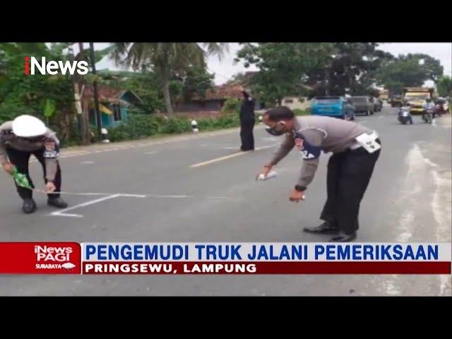 Gagal Menyalip, Dua Siswi SMP Tewas Terlidas Truk di Lampung - iNews Pagi 28/02