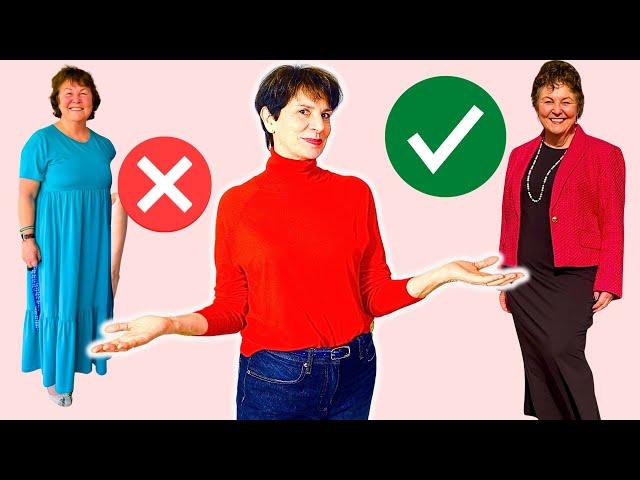 How To Style An Apple Shape | Before and After: Women Over 50