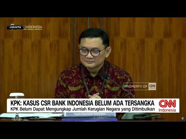 KPK: Kasus CSR Bank Indonesia Belum Ada Tersangka