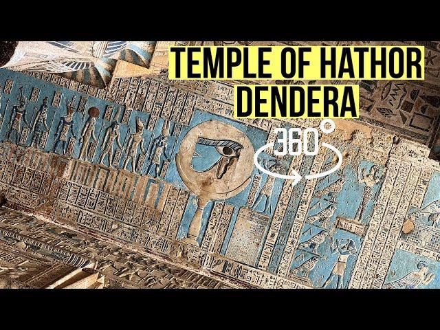 Temple of Hathor at Dendera 360 VR Tour, Ancient Egypt's Most Preserved Temple