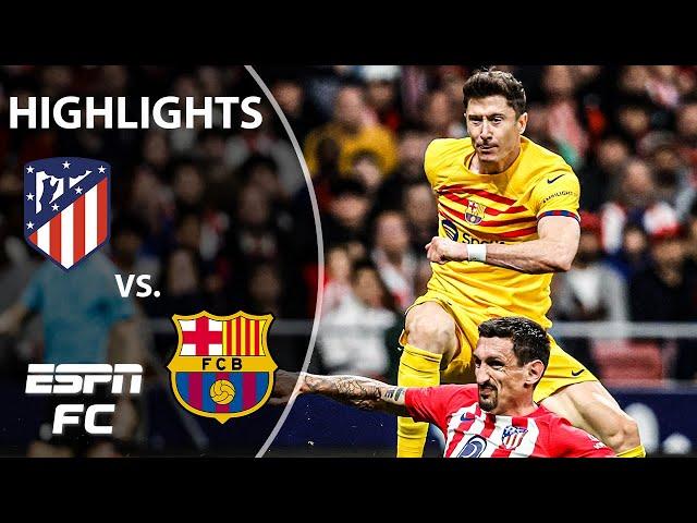 Atletico Madrid vs. Barcelona | LALIGA Highlights | ESPN FC